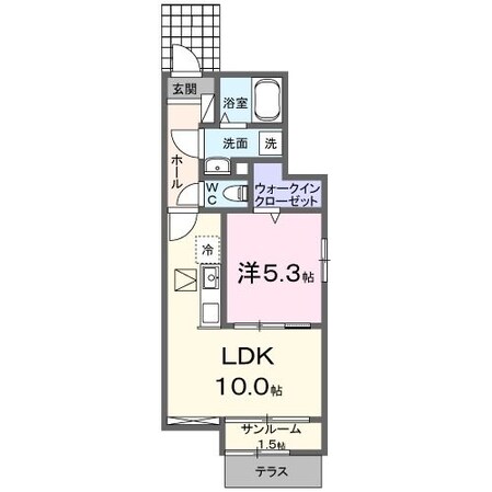 曽根駅 徒歩25分 1階の物件間取画像